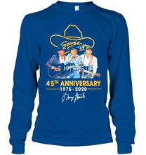 Load image into Gallery viewer, George Strait 45th anniversary signed shirt