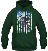 Load image into Gallery viewer, Winnipeg Jets 4th july independence day american flag shirt