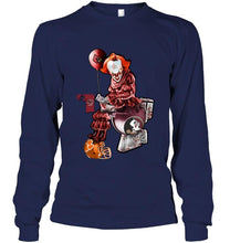Load image into Gallery viewer, IT Louisville Cardinals in toilet halloween hoodie