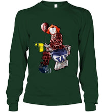 Load image into Gallery viewer, IT Stanford Cardinal in toilet halloween hoodie