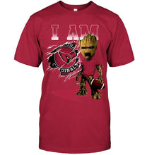 Load image into Gallery viewer, I am Arizona Cardinals groot shirt