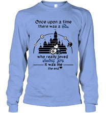 Load image into Gallery viewer, Once upon a time there was girl really loved Winnipeg Jets it was me mickey disney castle shirt