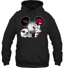 Load image into Gallery viewer, Arizona Cardinals Minnie cheerleader shirt