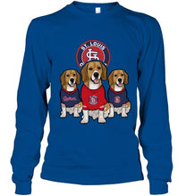 Load image into Gallery viewer, St Louis Cardinals Beagles fan shirt