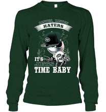 Load image into Gallery viewer, Fear the New York Jets jack skellington fan hoodie
