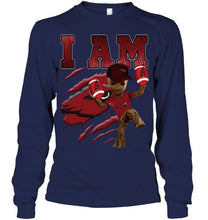 Load image into Gallery viewer, I am groot loves Arizona Cardinals fan t shirt