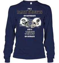 Load image into Gallery viewer, I'm Army Black Knights on Saturdays and New York Jets on Sundays shirt