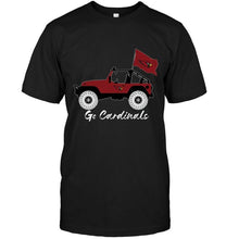 Load image into Gallery viewer, Go Arizona Cardinals Jeep shirt