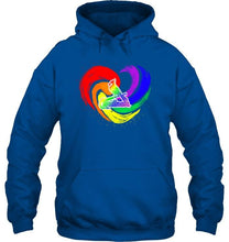 Load image into Gallery viewer, St Louis Cardinals lgbt tornado heart shirt