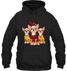 Arizona Cardinals Chihuahuas fan shirt