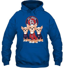 Load image into Gallery viewer, St Louis Cardinals Chihuahuas fan shirt