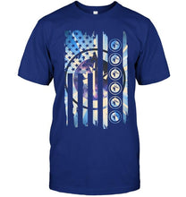 Load image into Gallery viewer, Winnipeg Jets 4th july independence day american flag shirt