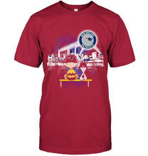 Load image into Gallery viewer, snoopy watch New England Patriots city star light shirt