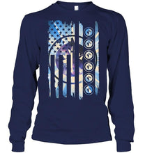 Load image into Gallery viewer, Winnipeg Jets 4th july independence day american flag shirt
