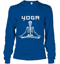 Load image into Gallery viewer, Journey Yoga skeleton shirt