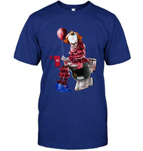 Load image into Gallery viewer, IT St Louis Cardinals in toilet halloween shirt