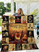 Load image into Gallery viewer, the devils rejects 15h anniversary quilt blanket