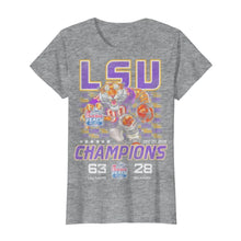 Load image into Gallery viewer, Lsu Champions 63 LSU Tigers 28 Oklahoma shirt by Moteefes store Classic Women's T-Shirt