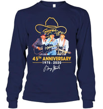 Load image into Gallery viewer, George Strait 45th anniversary signed shirt