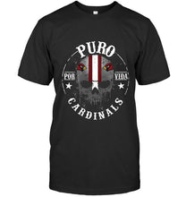Load image into Gallery viewer, Puro Arizona Cardinals por vida fan shirt