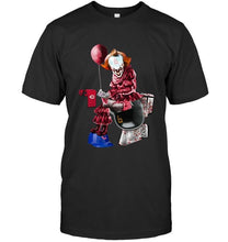 Load image into Gallery viewer, IT St Louis Cardinals in toilet halloween shirt
