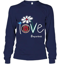 Load image into Gallery viewer, Love my Cardinals Arizona Cardinals daisy fan shirt