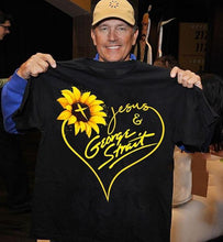 Load image into Gallery viewer, Love jesus and George strait shirt