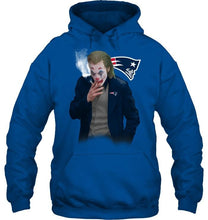 Load image into Gallery viewer, New England Patriots joker joaquin phoenix smoking t shirt