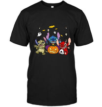 Load image into Gallery viewer, Halloween Stitch mummy vampire devil shirt