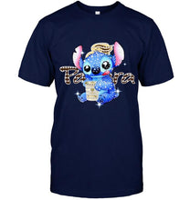 Load image into Gallery viewer, Stitch Panera Bread diamond gliterring shirt