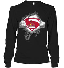 Load image into Gallery viewer, St Louis Cardinals Superman Ripped shirt
