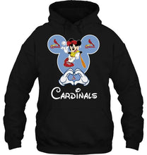 Load image into Gallery viewer, St Louis Cardinals Mickey shirt