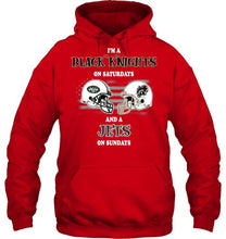 Load image into Gallery viewer, I'm Army Black Knights on Saturdays and New York Jets on Sundays shirt