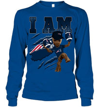 Load image into Gallery viewer, I am groot loves New England Patriots fan t shirt