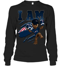 Load image into Gallery viewer, I am groot loves New England Patriots fan t shirt