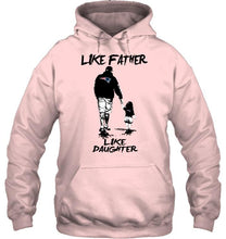 Load image into Gallery viewer, Like father like daughter New England Patriots fan shirt
