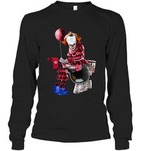 Load image into Gallery viewer, IT St Louis Cardinals in toilet halloween shirt