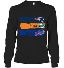 Load image into Gallery viewer, New England Patriots the good the bad the ugly fan t shirt