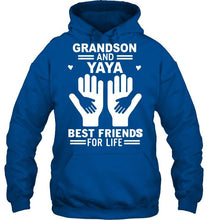 Load image into Gallery viewer, Grandson and yaya best friends for life T Shirt
