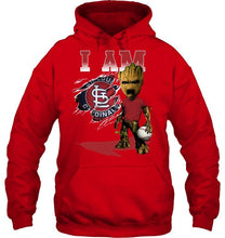 Load image into Gallery viewer, I am St Louis Cardinals groot shirt