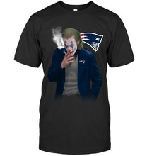 Load image into Gallery viewer, New England Patriots joker joaquin phoenix smoking t shirt