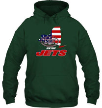 Load image into Gallery viewer, New York Jets New York 4th July independence day american flag shirt