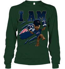 Load image into Gallery viewer, I am groot loves New England Patriots fan t shirt