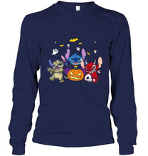 Load image into Gallery viewer, Halloween Stitch mummy vampire devil shirt