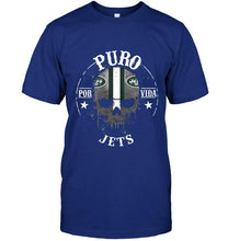 Load image into Gallery viewer, Puro New York Jets por vida fan shirt
