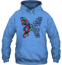Load image into Gallery viewer, Kidney Disease journey i never planned i choose to love life hate disease &amp; fight butterfly ribbon shirt