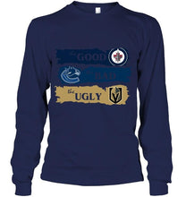Load image into Gallery viewer, Winnipeg Jets the good the bad the ugly fan t shirt