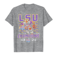 Load image into Gallery viewer, Lsu Champions 63 LSU Tigers 28 Oklahoma shirt by Moteefes store Classic Men's T-Shirt