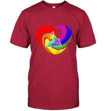Load image into Gallery viewer, St Louis Cardinals lgbt tornado heart shirt