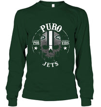 Load image into Gallery viewer, Puro New York Jets por vida fan shirt
